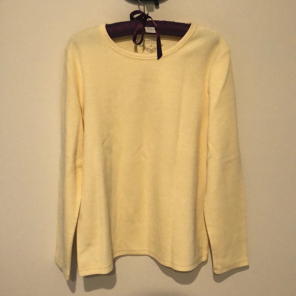 Sonoma yellow thermal shirt